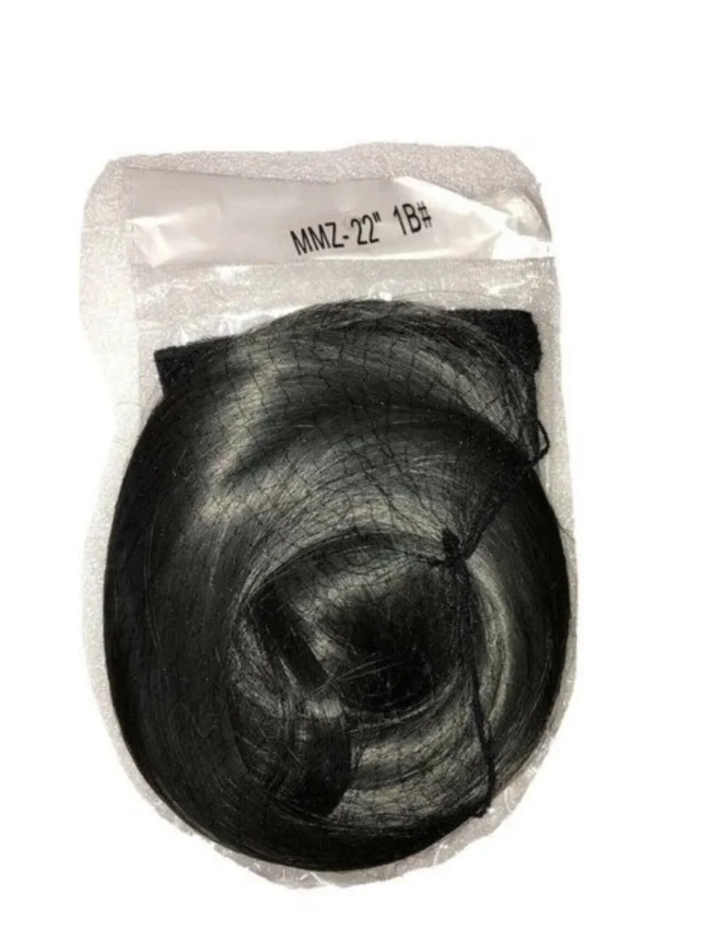 High Wrap Around Ponytail Extension Long Straight Black Hair Piece 22” Color #1B